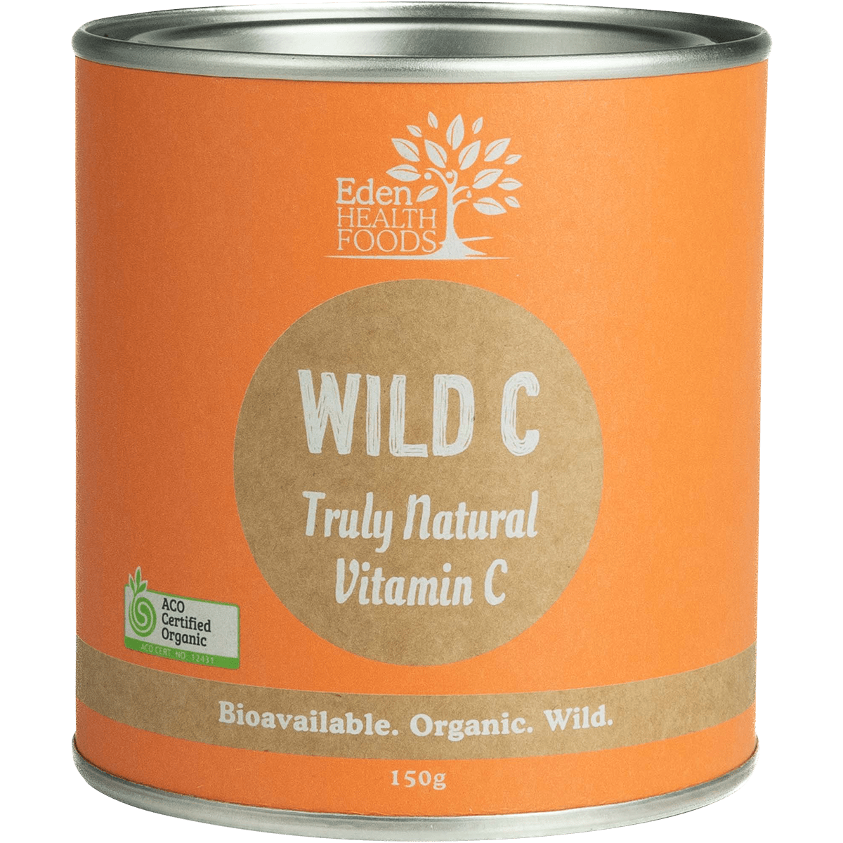 EDEN HEALTHFOODS Wild C Natural Vitamin C Powder 150g