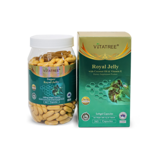Vitatree Super Royal Jelly Australia 1600mg / 365 Softgel Capsules