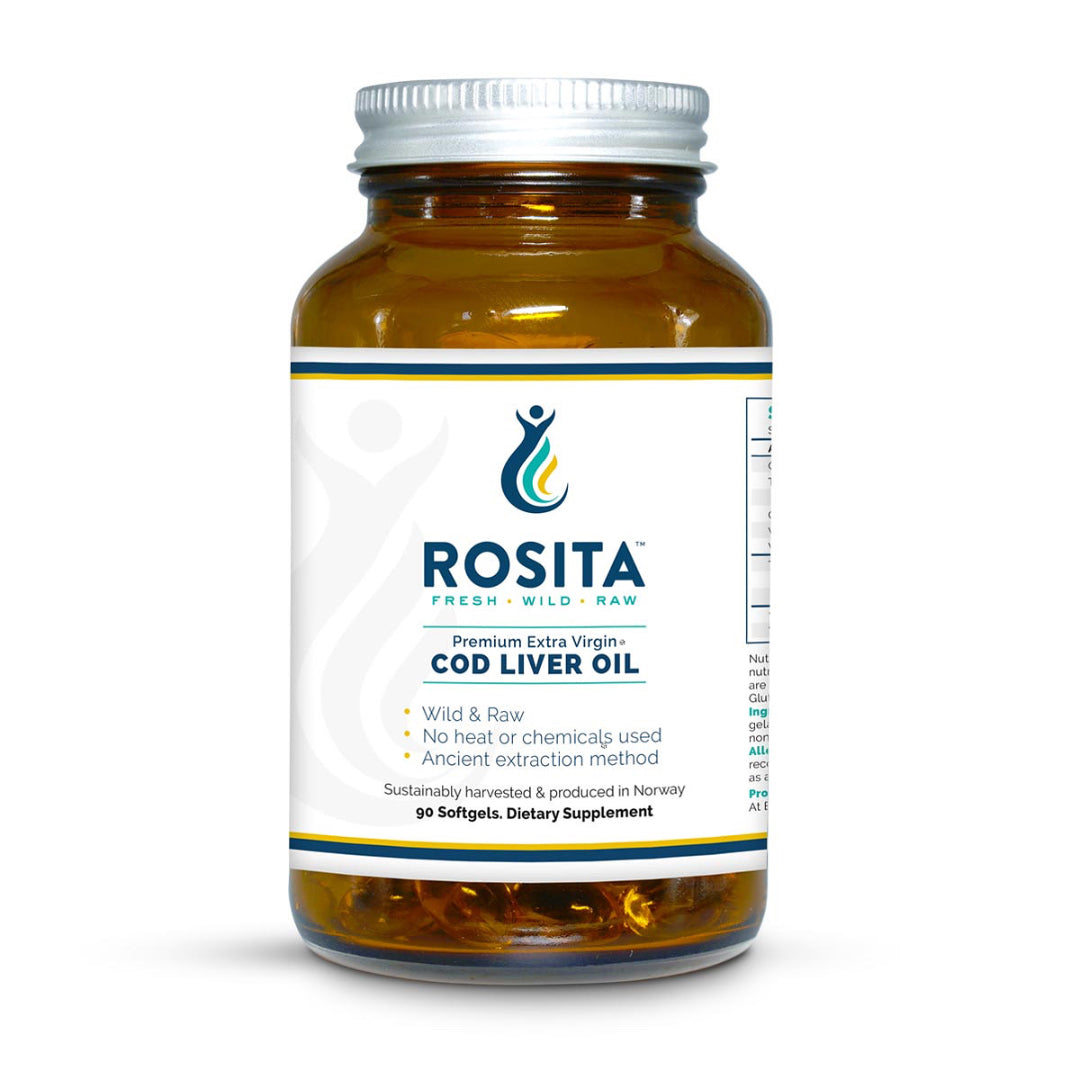 Rosita Extra Virgin Cod Liver Oil 90 Softgels