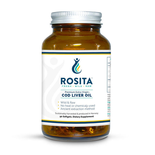 Rosita Extra Virgin Cod Liver Oil 90 Softgels