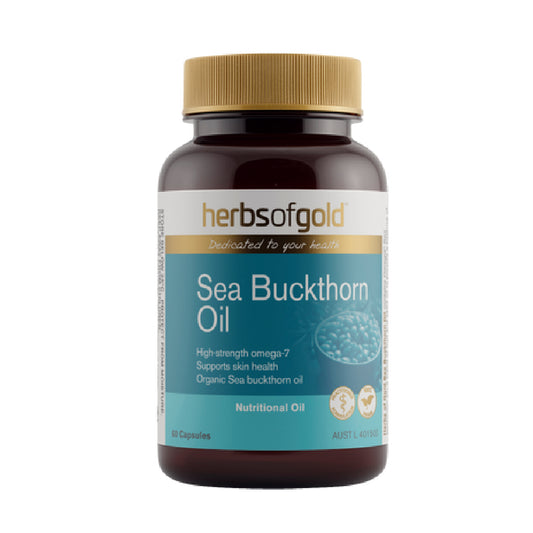 Herbs of Gold Sea Buckthorn Oil 60 Capsules