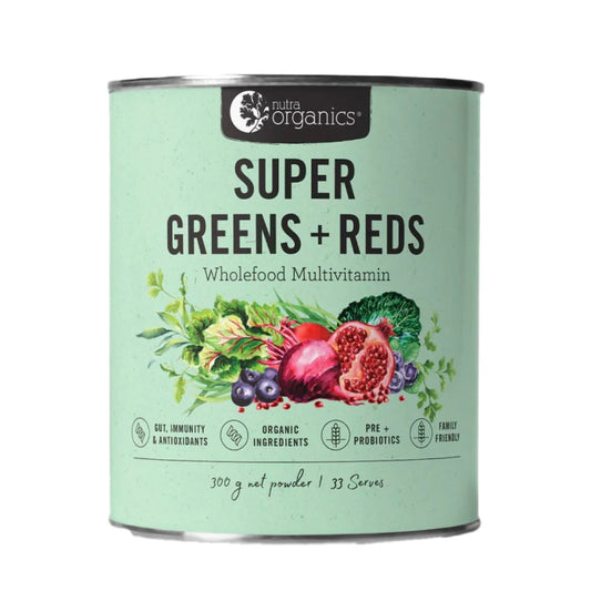 Nutra Organics Super Greens+Reds